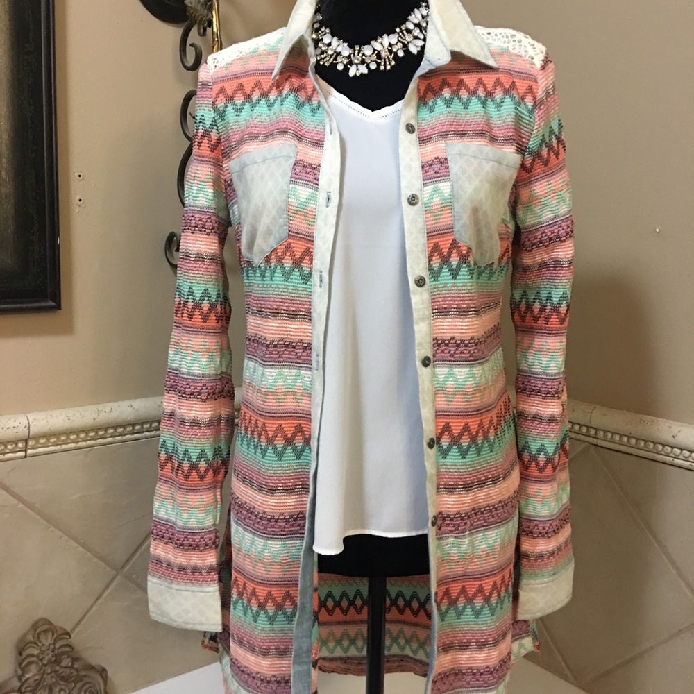 Miss me knit duster